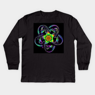 Atomic Fusion - Mobius Star Kids Long Sleeve T-Shirt